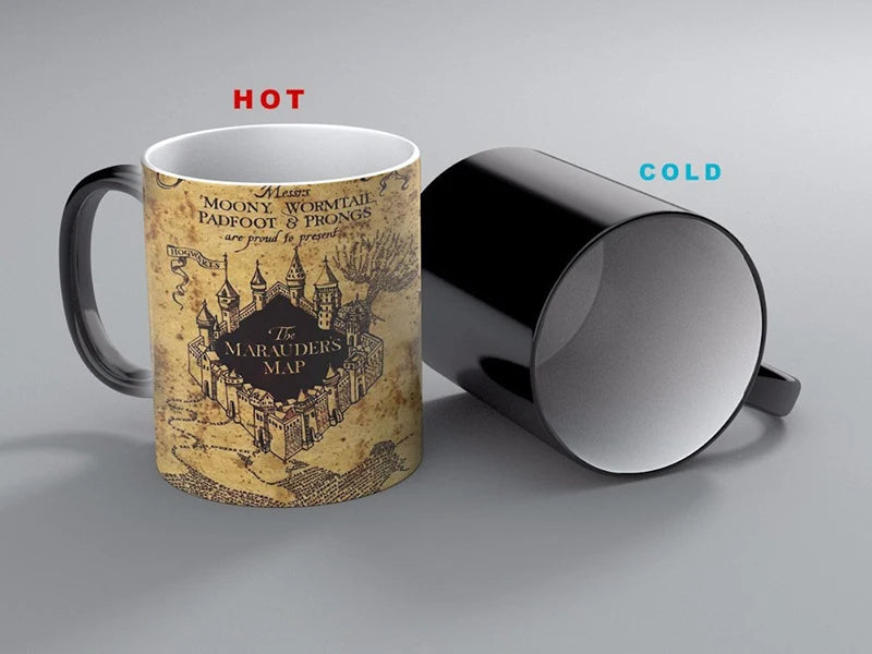 Harry Potter Marauders Map Heat Mug